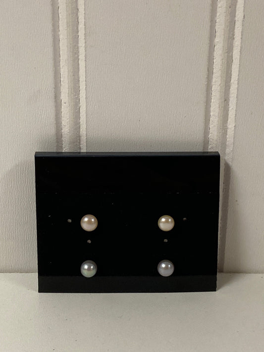 Earrings Sterling Silver Cmc, Size 02 Piece Set