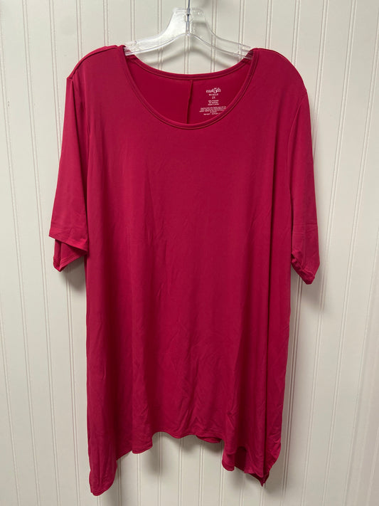 Pink Tunic Short Sleeve East 5th, Size 2x