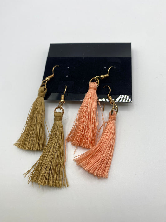 Earrings Dangle/drop Clothes Mentor, Size 02 Piece Set