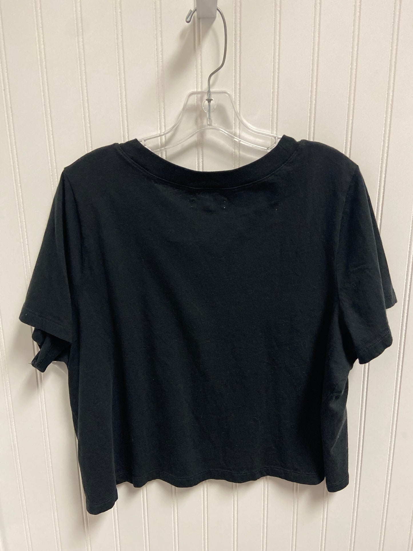 Top Short Sleeve By Madewell In Black, Size: 1x