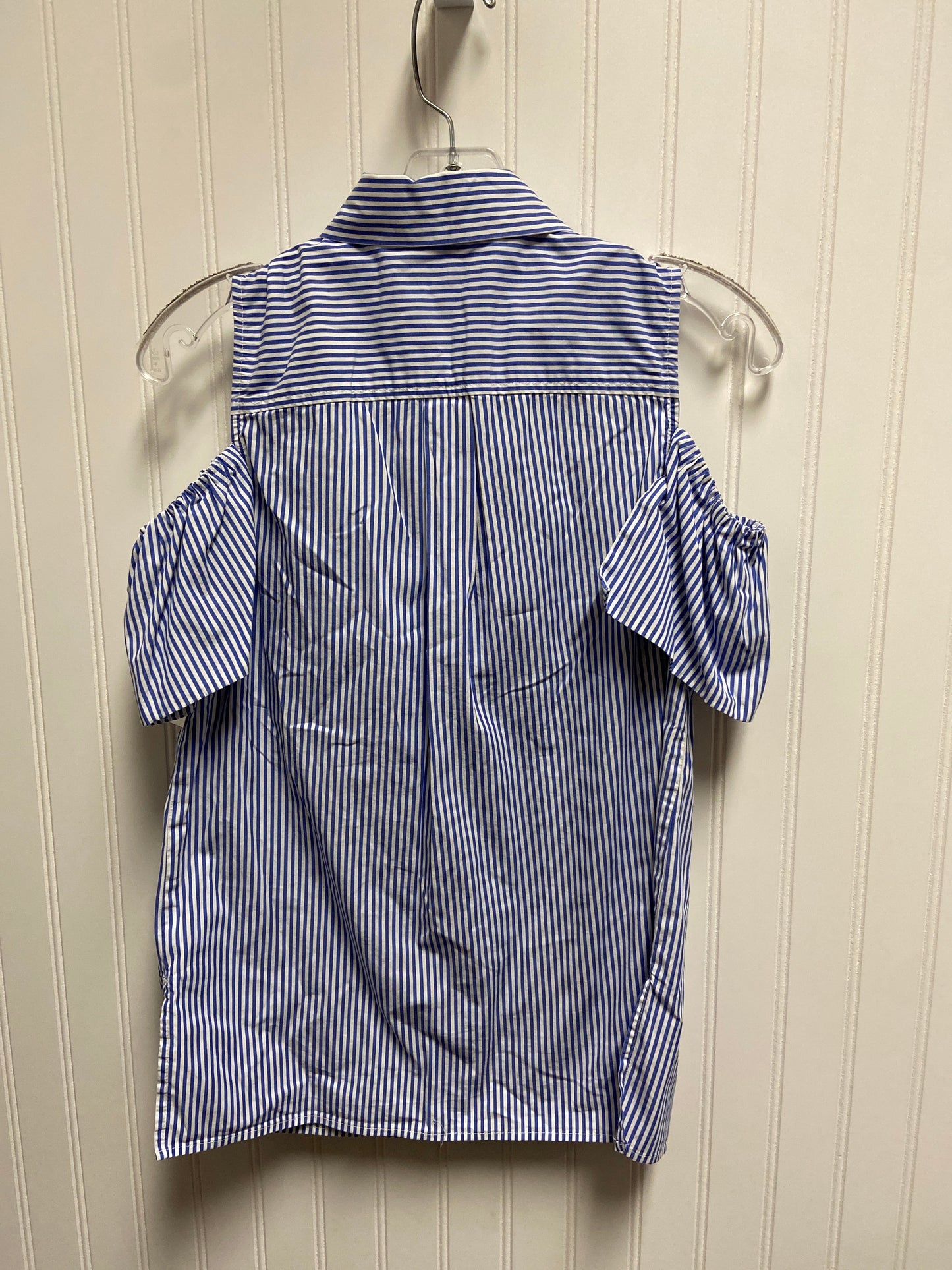 Top Short Sleeve By Michael Kors In Striped Pattern, Size: Xs