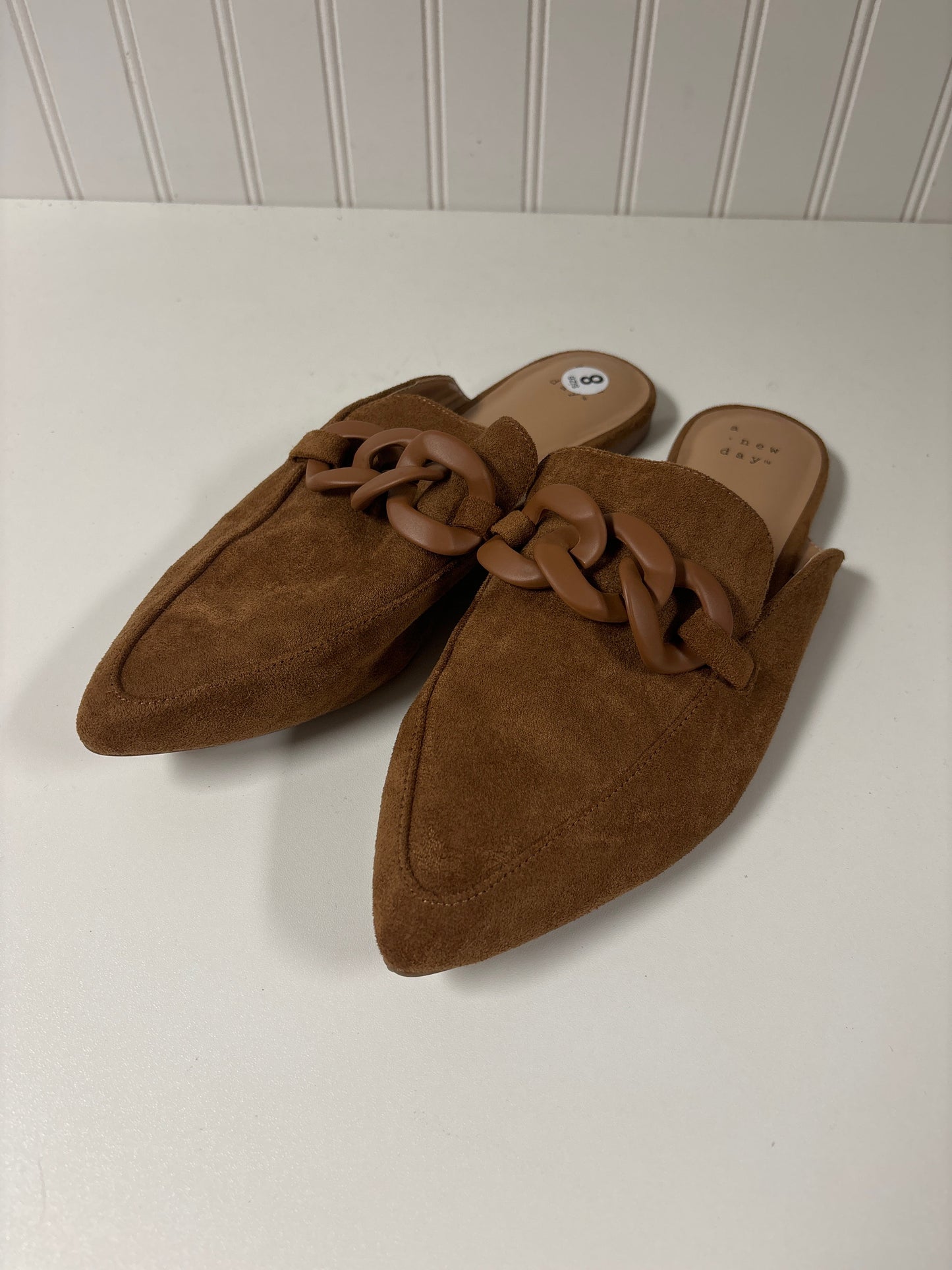 Brown Shoes Flats A New Day, Size 8