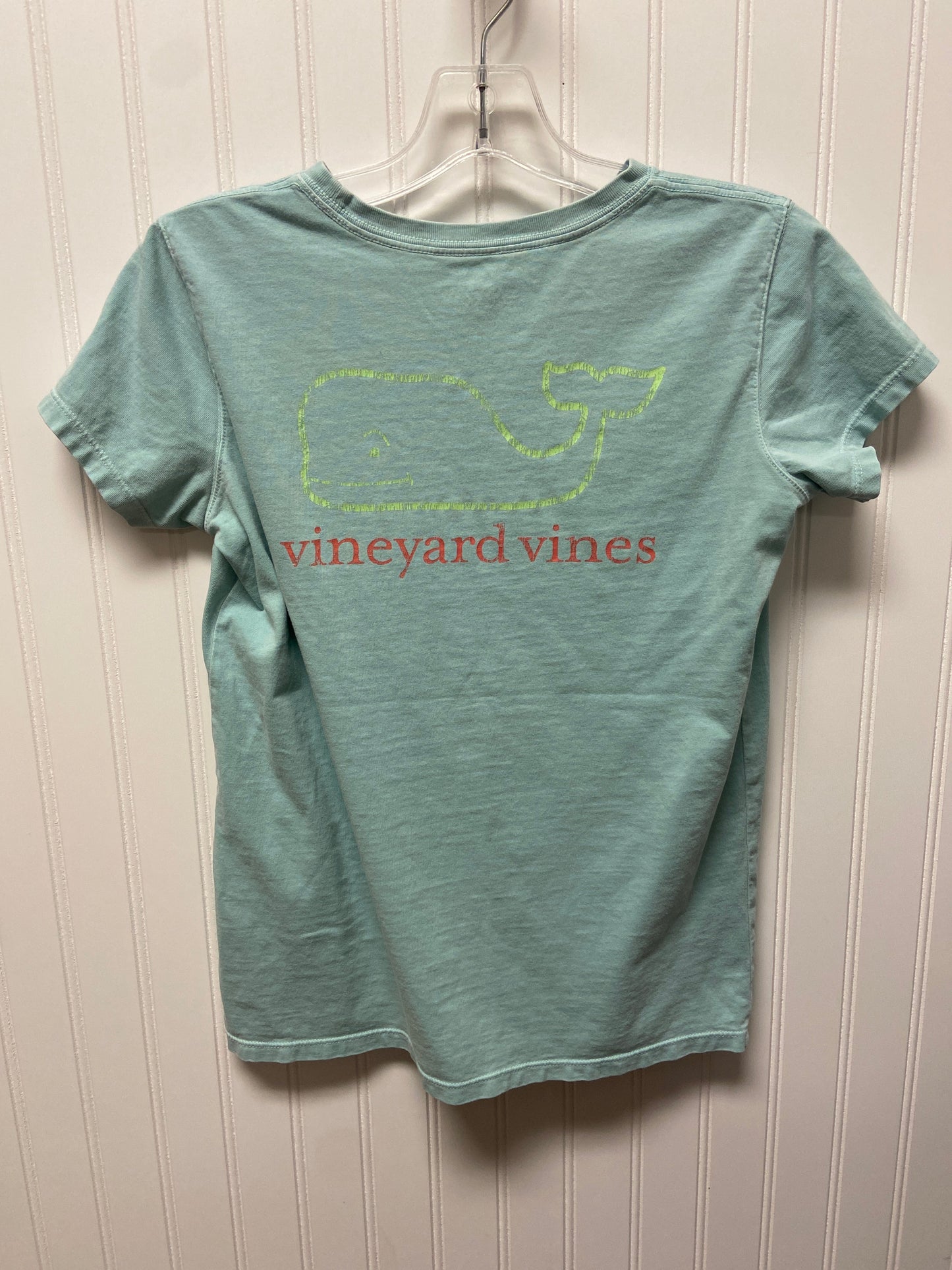 Green Top Short Sleeve Vineyard Vines, Size L