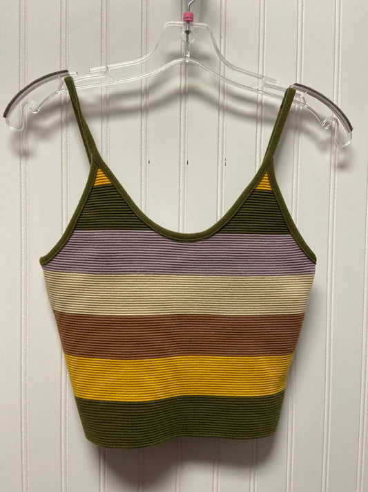 Top Sleeveless By Dreamers In Striped Pattern, Size: M