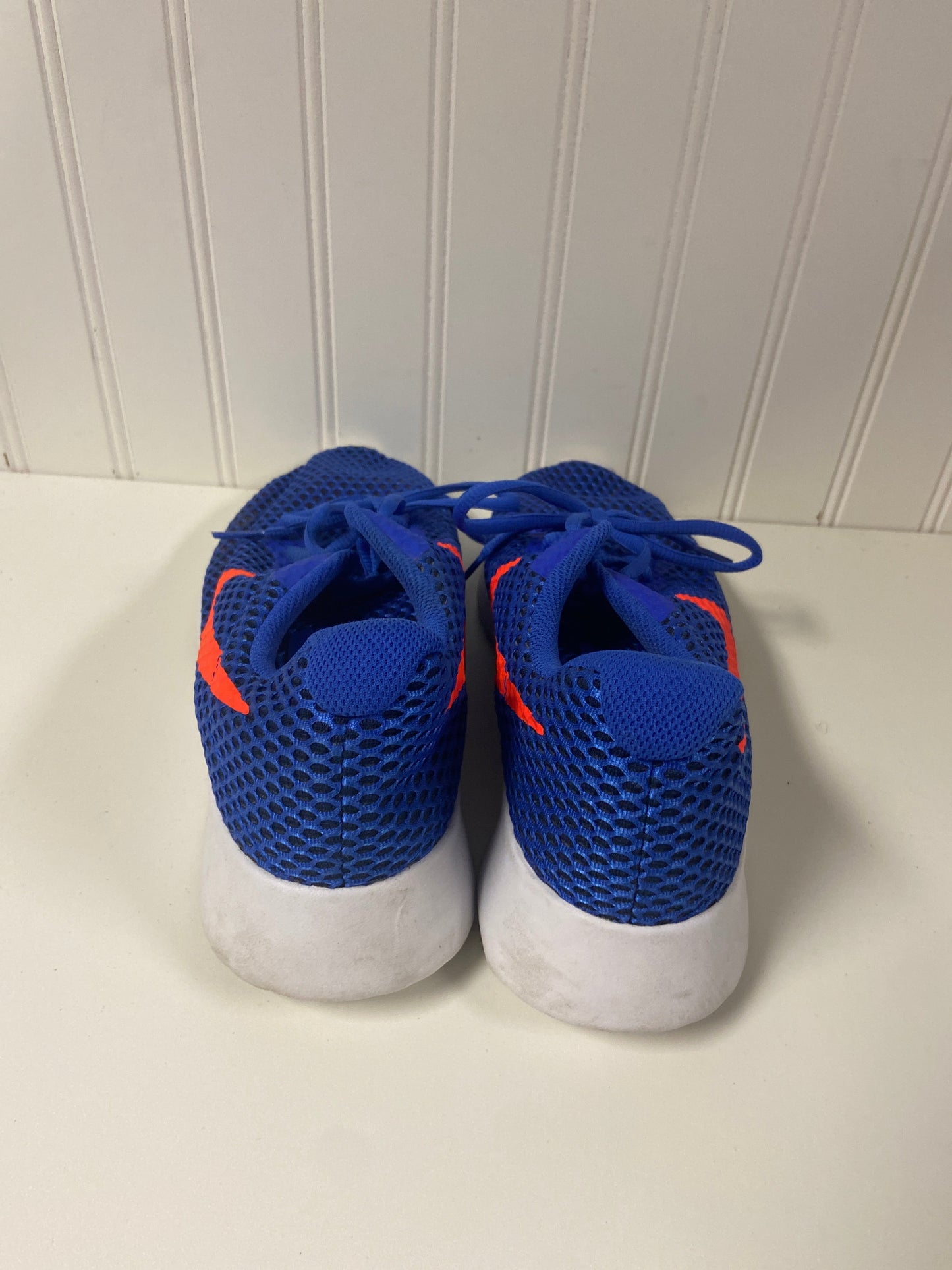 Shoes Athletic By Nike In Blue & Orange, Size: 9