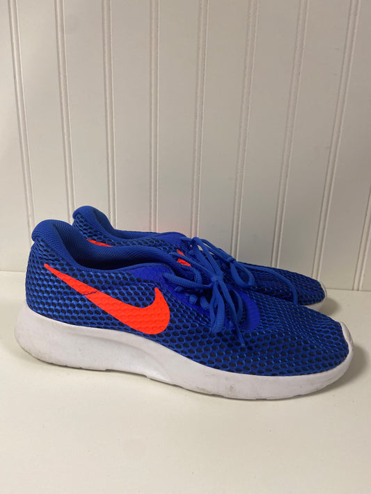 Shoes Athletic By Nike In Blue & Orange, Size: 9