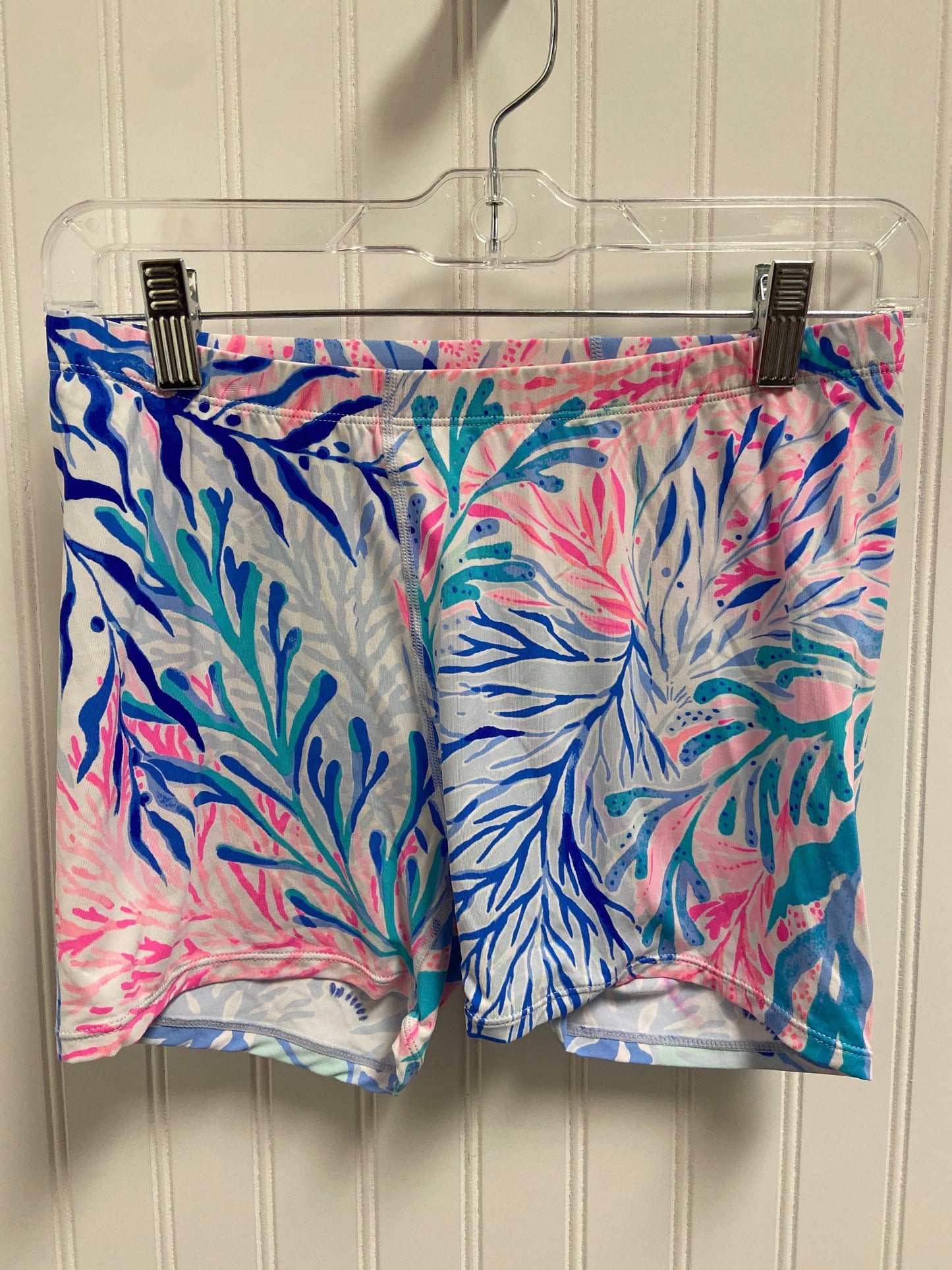 Shorts Designer By Lilly Pulitzer In Blue & Pink, Size: S