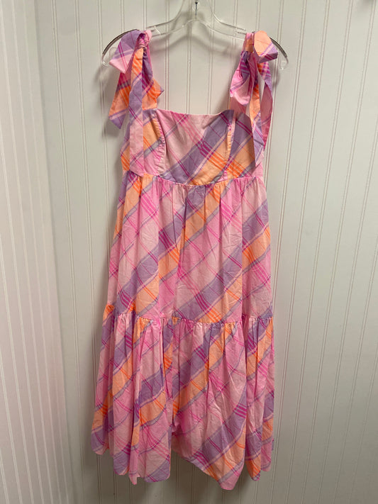 Dress Designer By Lilly Pulitzer In Plaid Pattern, Size: 2