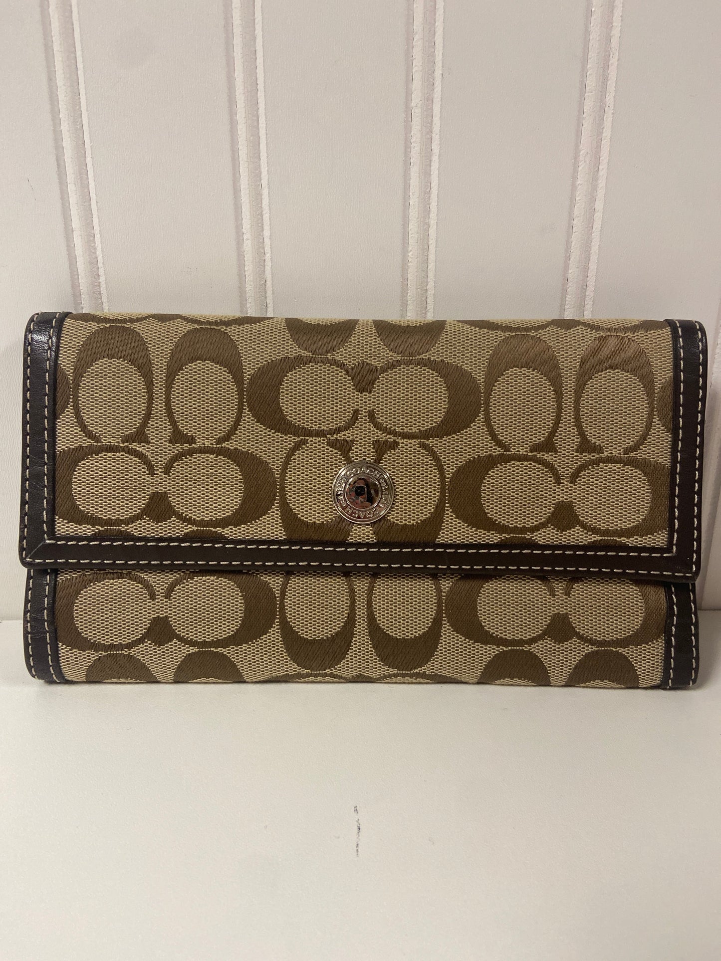 Wallet Designer By Coach, Size: Large