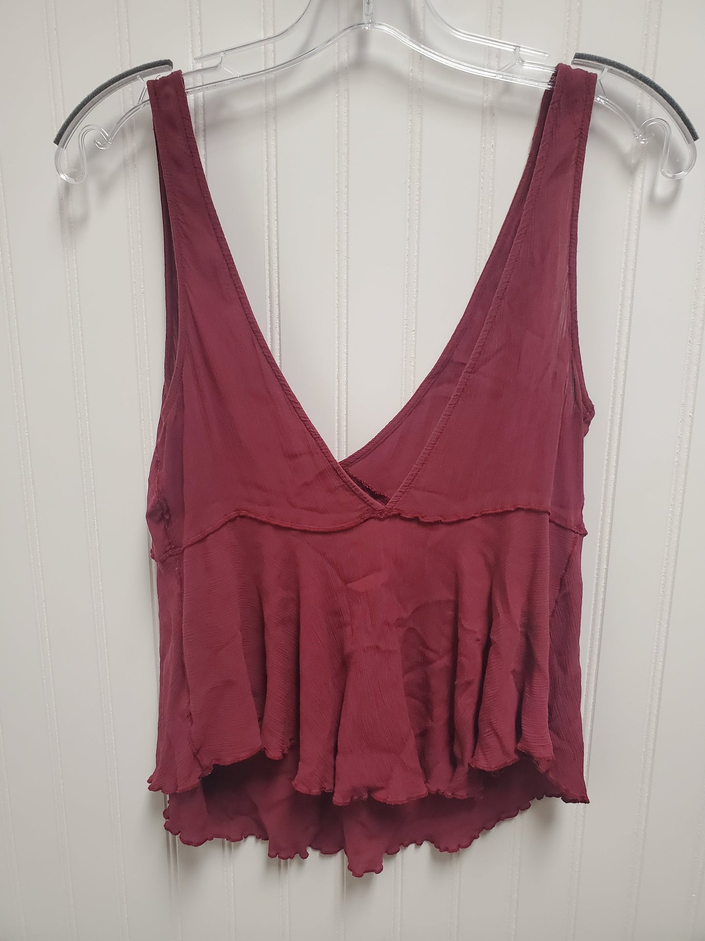 Top Sleeveless By Free People In Red, Size: S