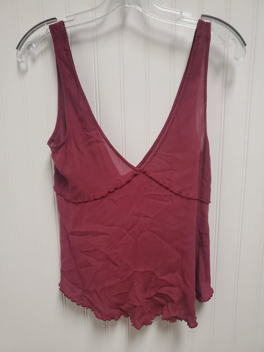 Top Sleeveless By Free People In Red, Size: S