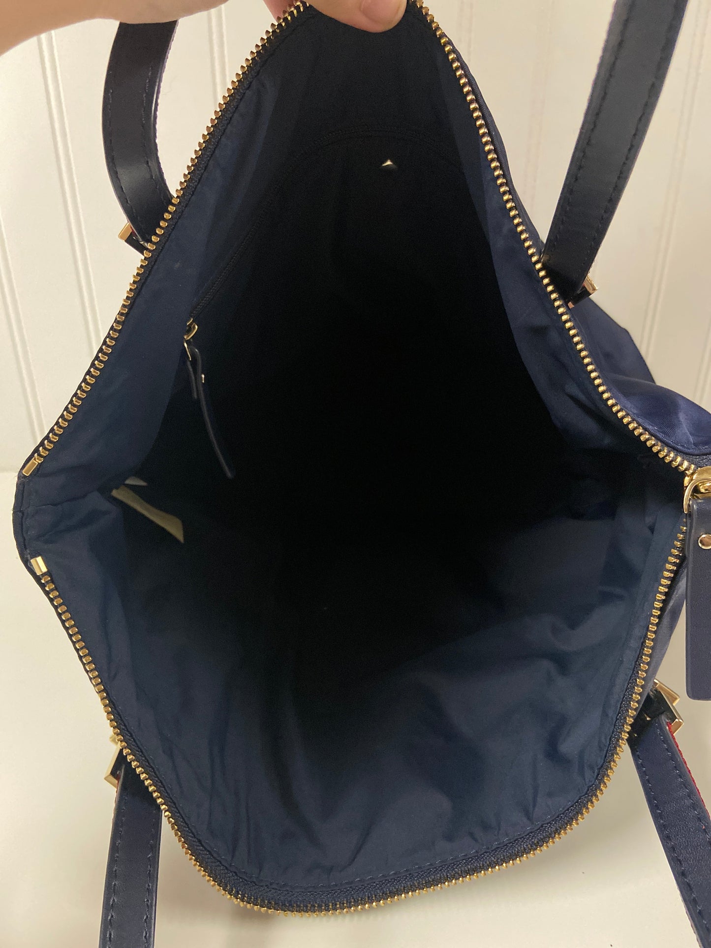 HANDBAG DESIGNER KATE SPADE in NAVY, Size: 5.5