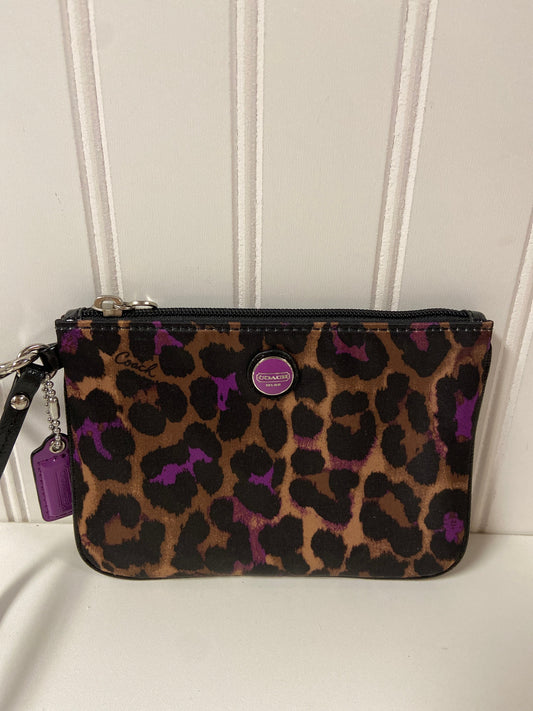 Wristlet Designer By Coach, Size: Small