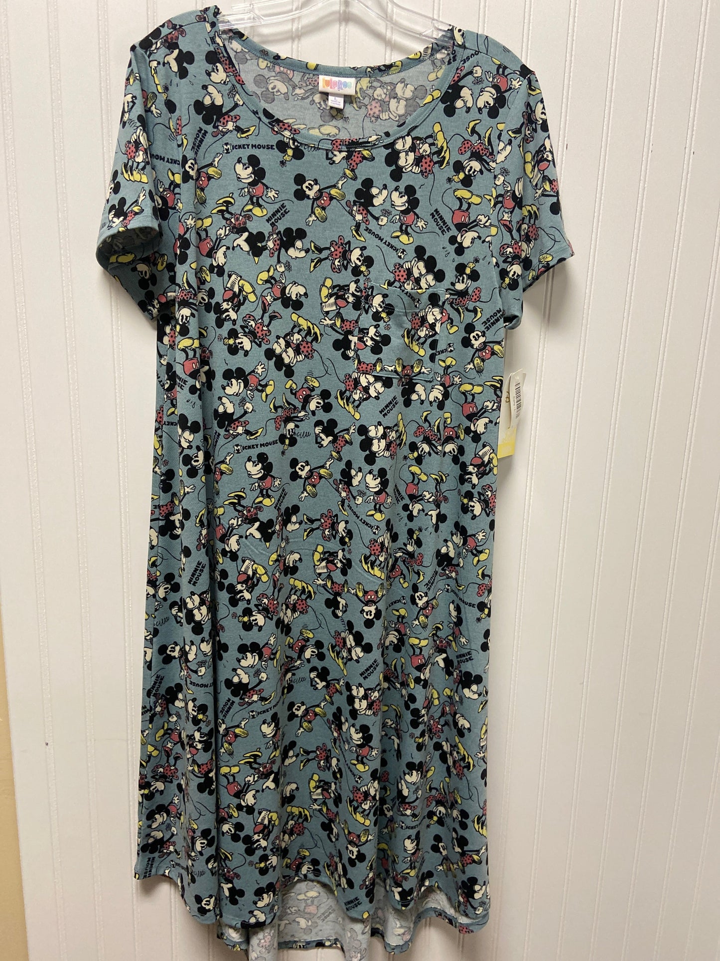 Dress Casual Maxi By Lularoe In Blue, Size: L