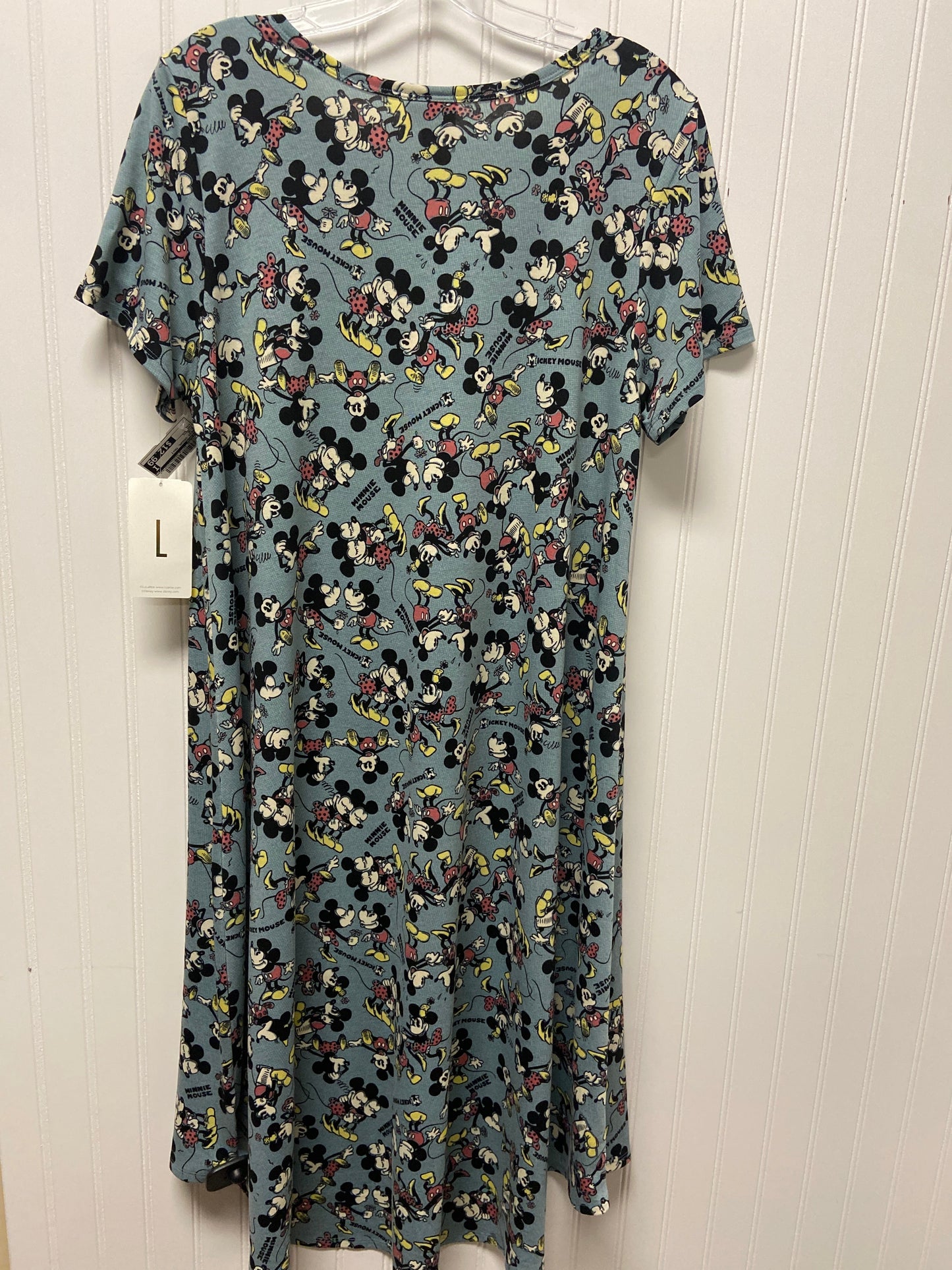 Dress Casual Maxi By Lularoe In Blue, Size: L