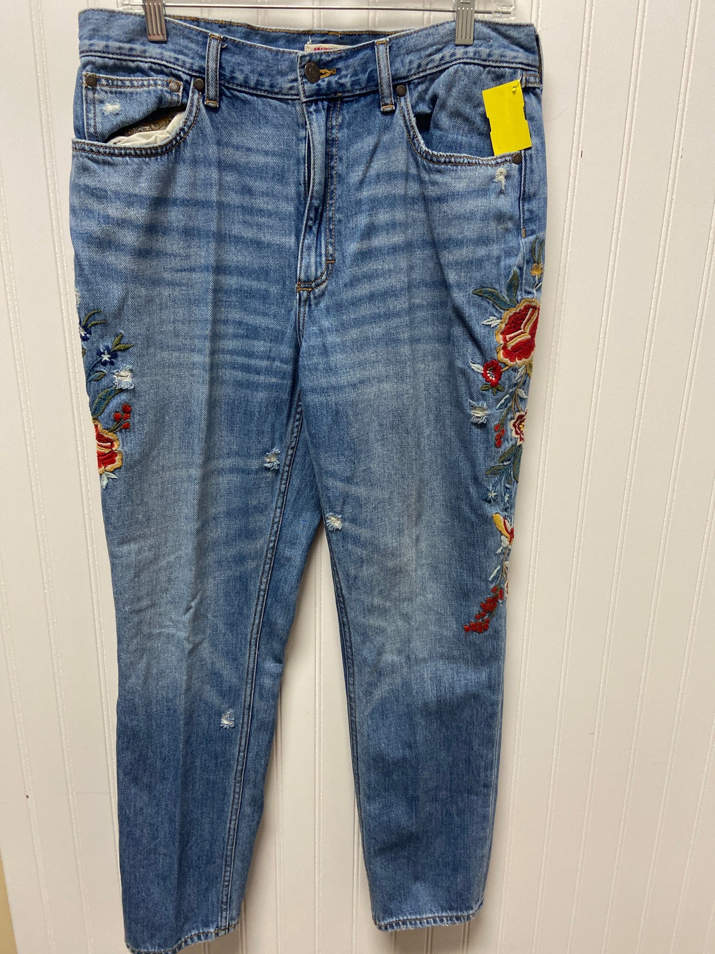 Jeans Skinny By Johnny Was In Blue Denim, Size: 8