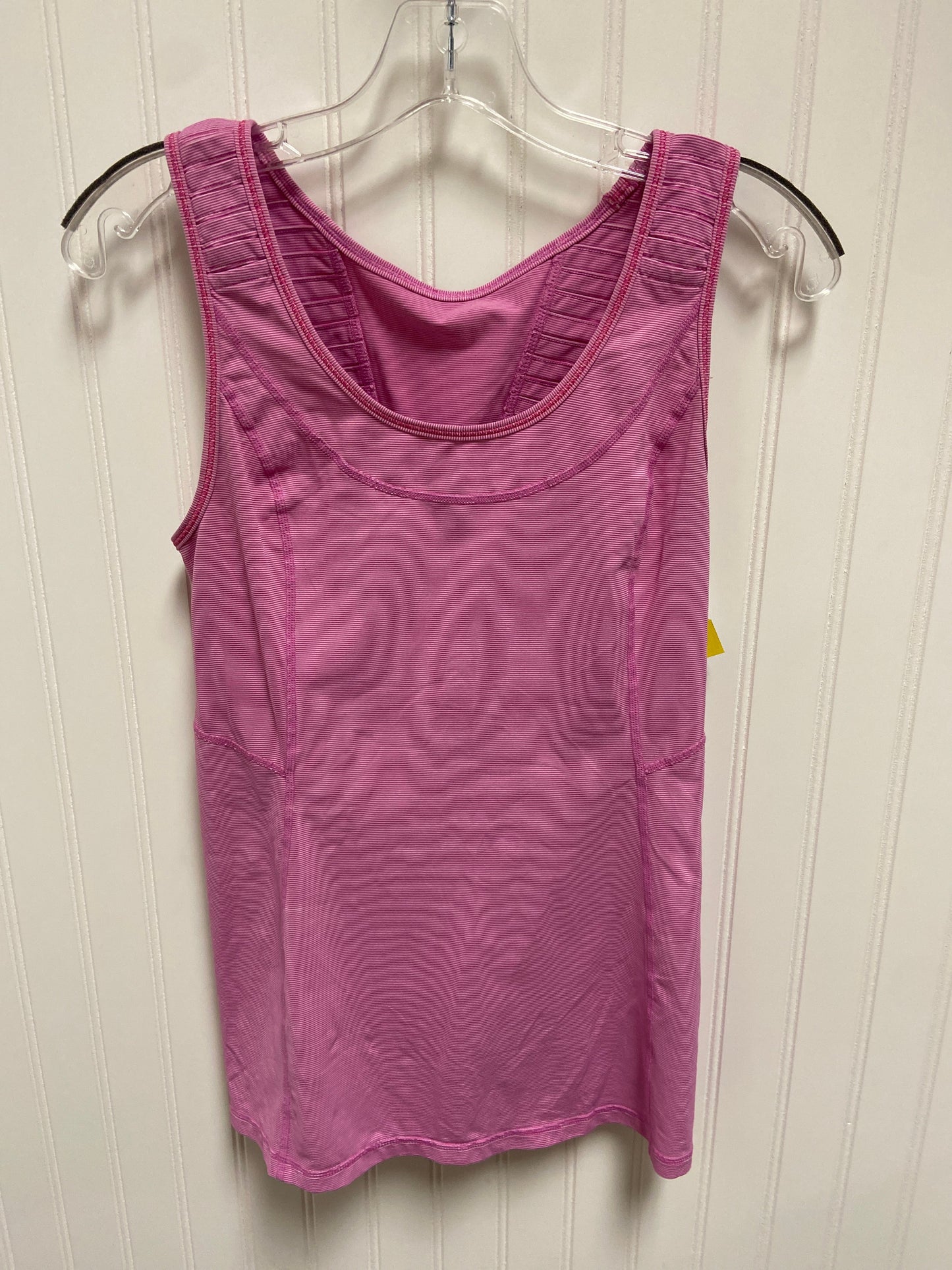 Athletic Tank Top By Lululemon In Pink, Size: M