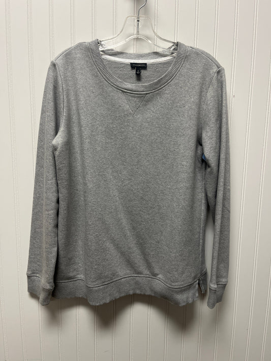 Sweatshirt Crewneck By Talbots In Grey, Size: S