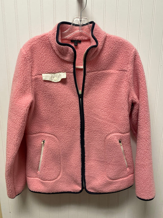 Jacket Faux Fur & Sherpa By Talbots In Pink, Size: L