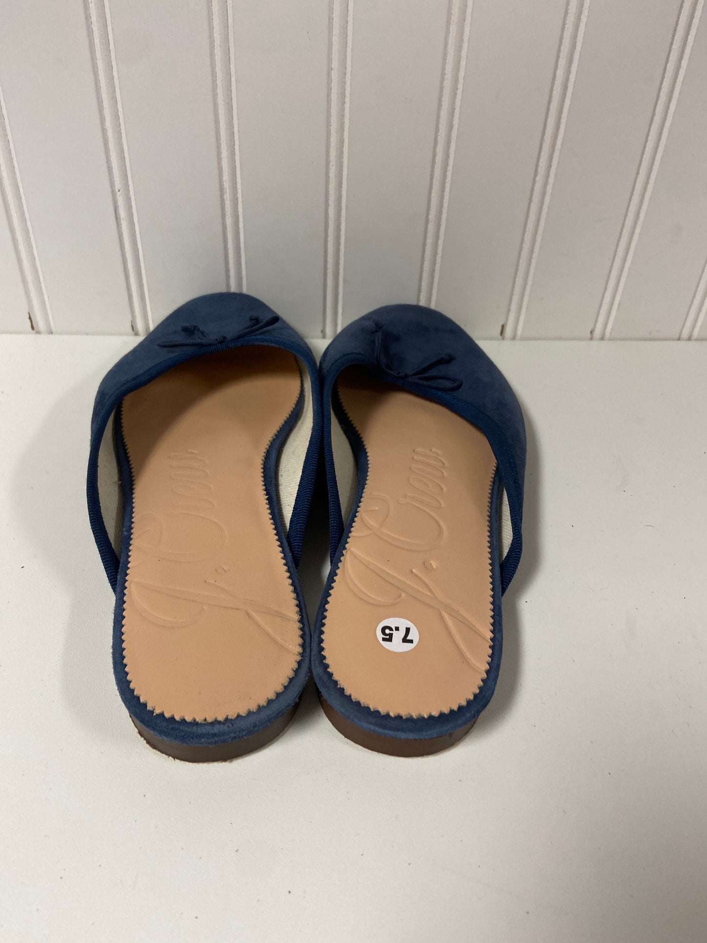 Shoes Flats By J. Crew In Navy, Size: 7.5