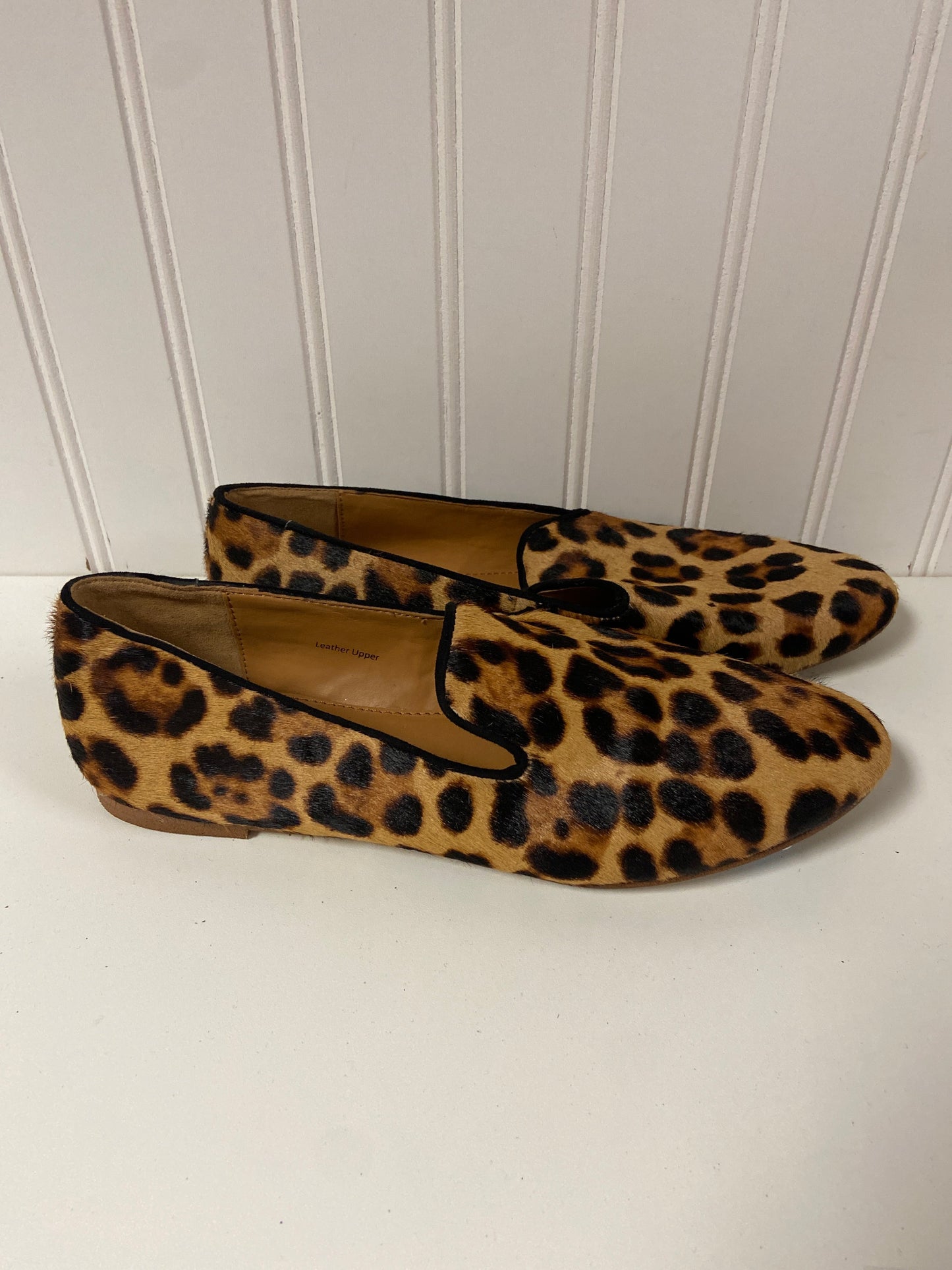 Shoes Flats By J. Crew In Animal Print, Size: 7.5