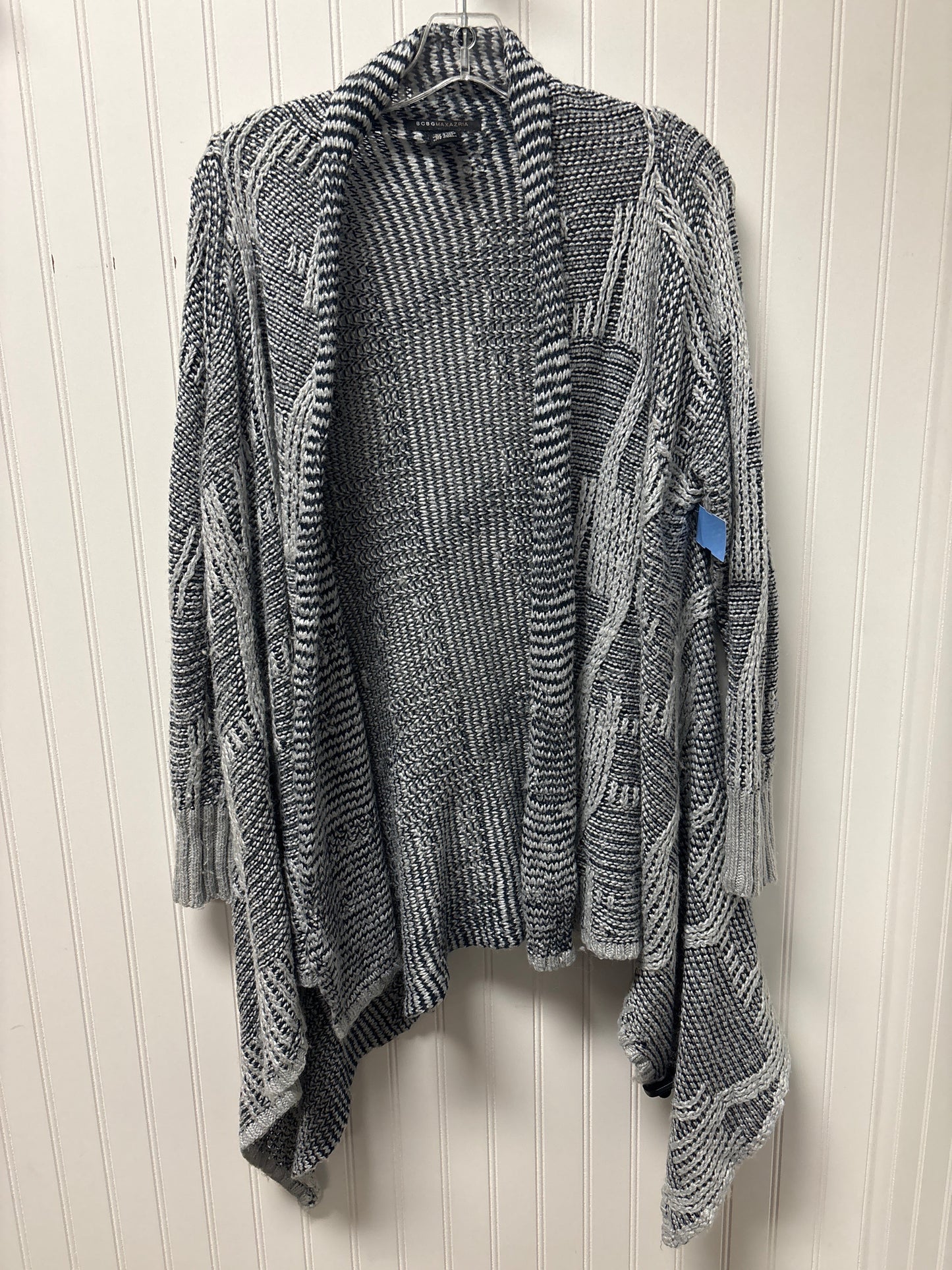 Sweater Cardigan By Bcbgmaxazria In Grey, Size: M