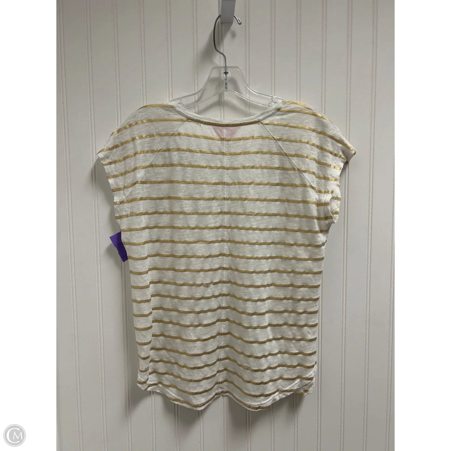 Top Short Sleeve Designer By Lilly Pulitzer In Striped Pattern, Size: Xs