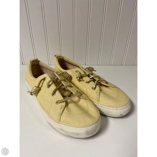 Shoes Flats By Sperry In Yellow, Size: 9