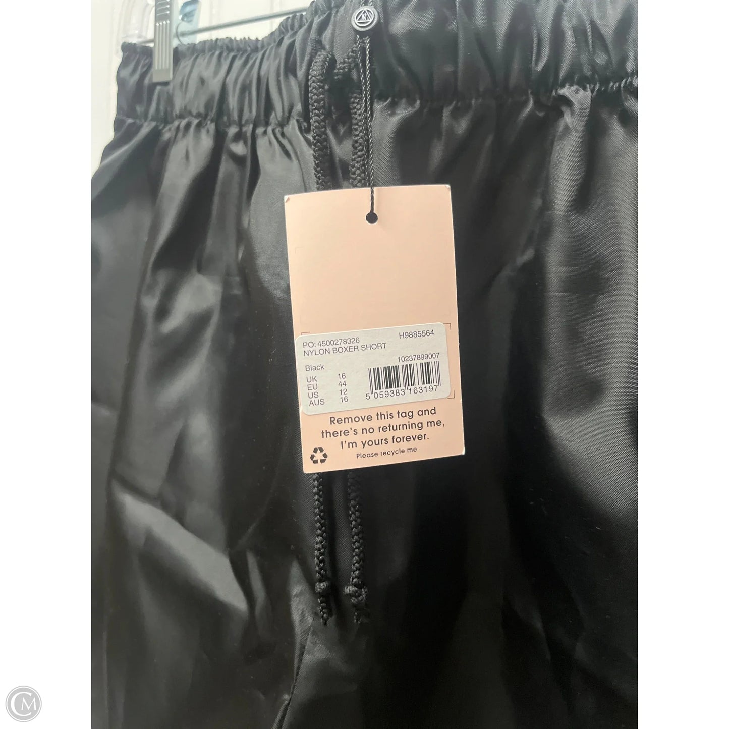 Athletic Shorts By Missguided In Black, Size: L