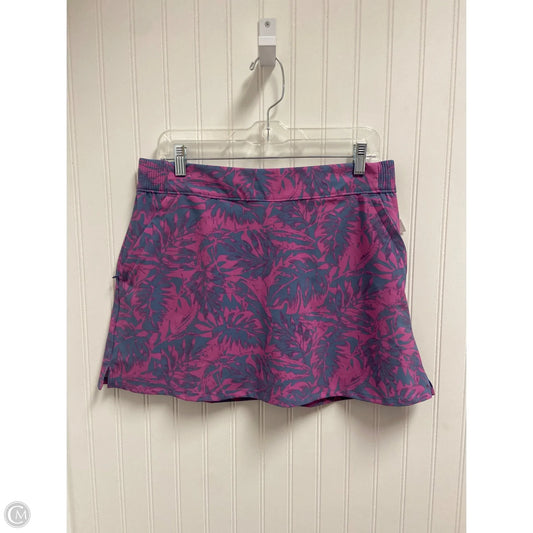 Athletic Skort By Columbia In Purple, Size: M