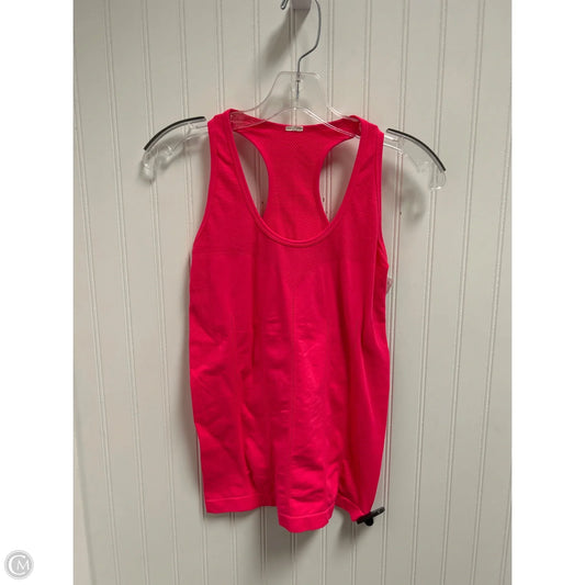Athletic Tank Top By Fabletics In Pink, Size: S