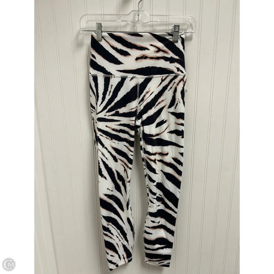 Athletic Leggings By Fabletics In Animal Print, Size: S