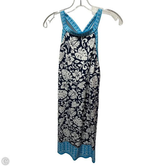 Dress Casual Midi By Max Studio In Blue, Size: Xl