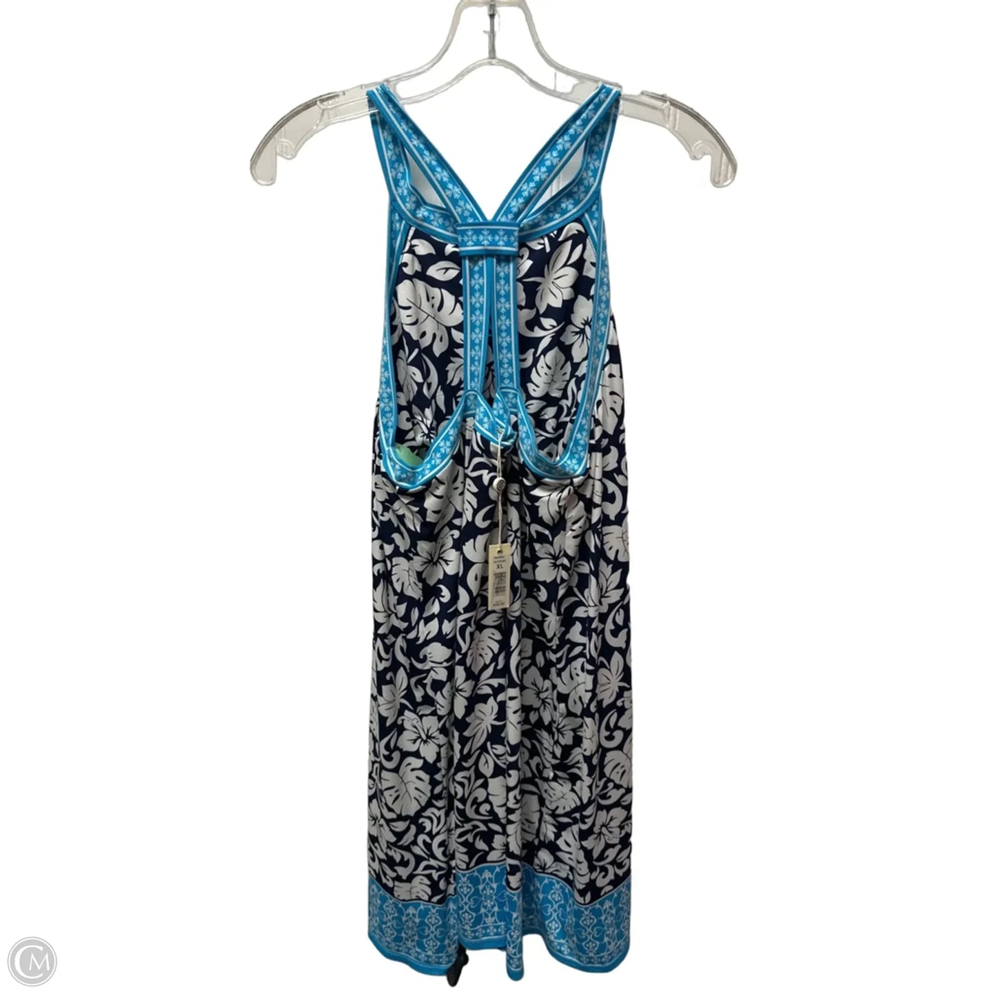 Dress Casual Midi By Max Studio In Blue, Size: Xl