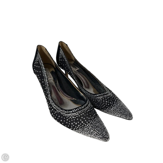 Shoes Heels Kitten By Badgley Mischka In Black, Size: 6