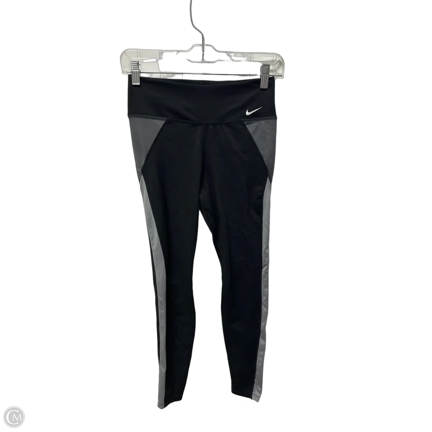 Athletic Leggings By Nike In Black, Size: S
