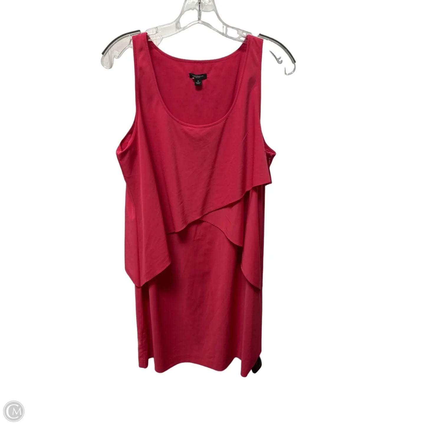 Dress Casual Midi By Ann Taylor In Pink, Size: M