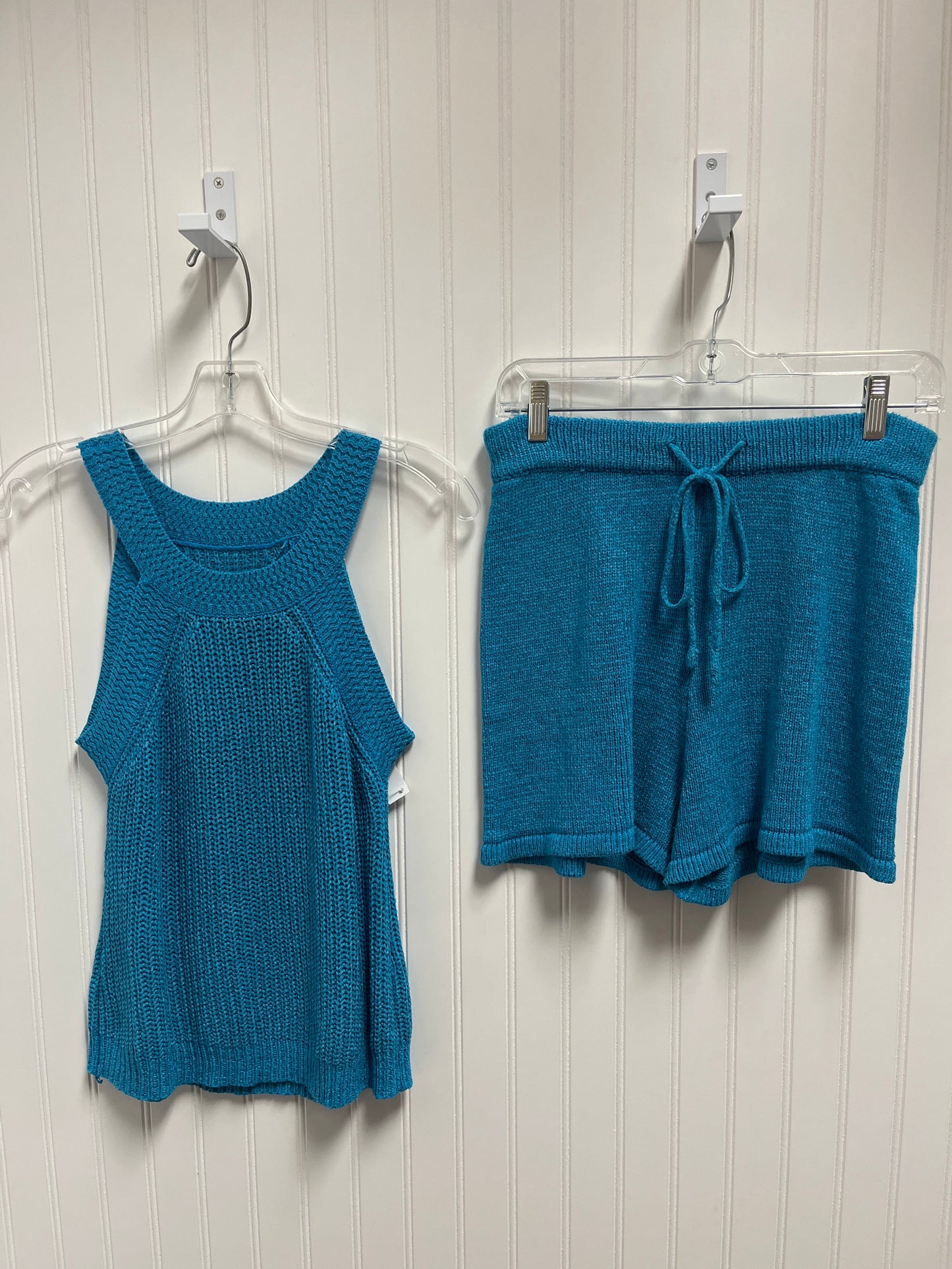 Shorts Set By Clothes Mentor In Blue, Size: 4