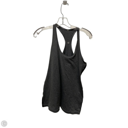 Athletic Tank Top By Lululemon In Grey, Size: S