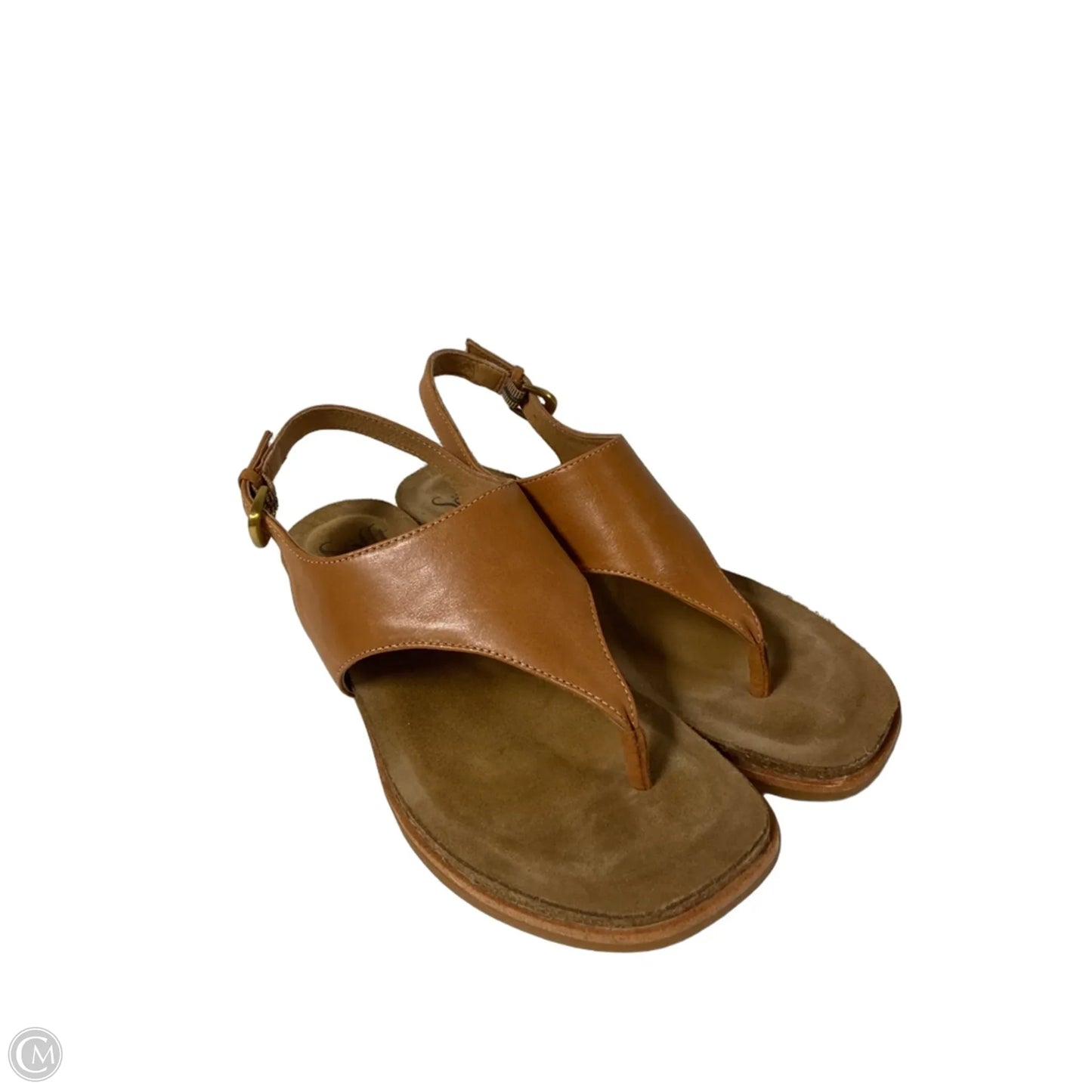 Shoes Flats By Sofft In Brown, Size: 7.5