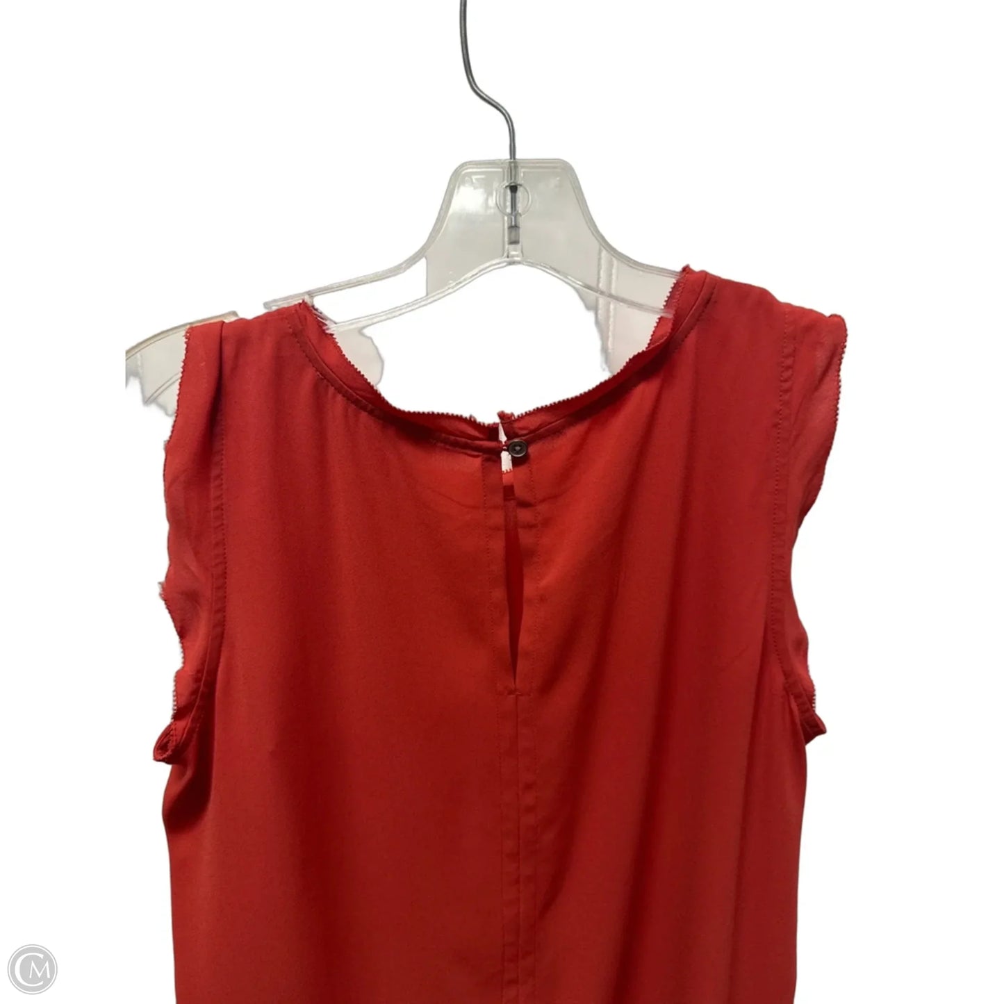 Top Sleeveless By Loft In Pink, Size: S