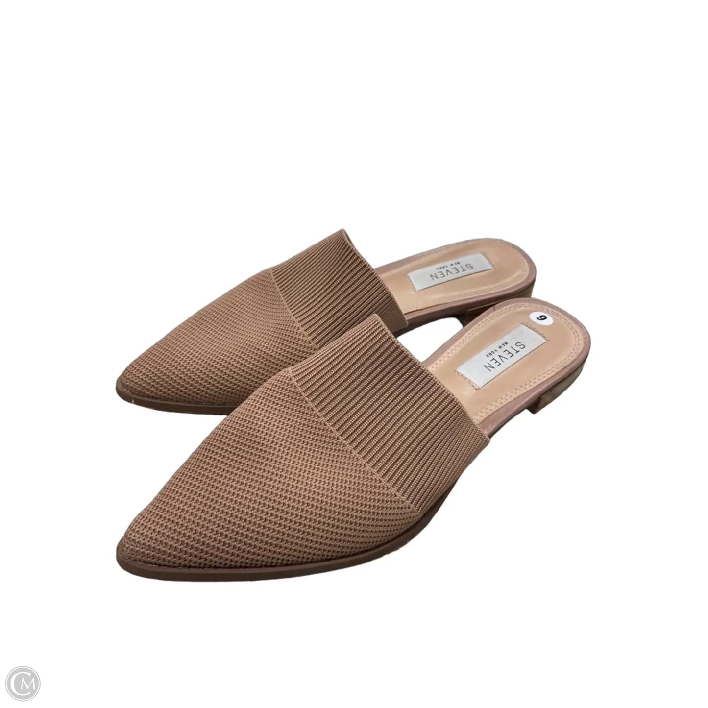 Sandals Flats By Clothes Mentor In Tan, Size: 6