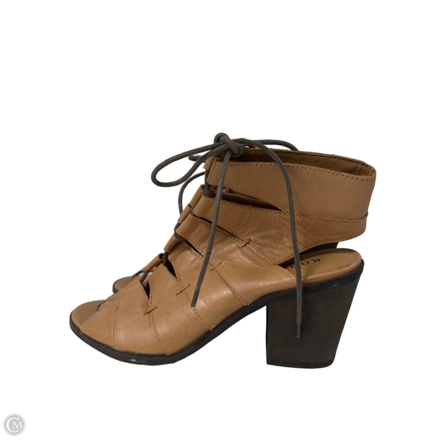Shoes Heels Block By Kelsi Dagger In Tan, Size: 9