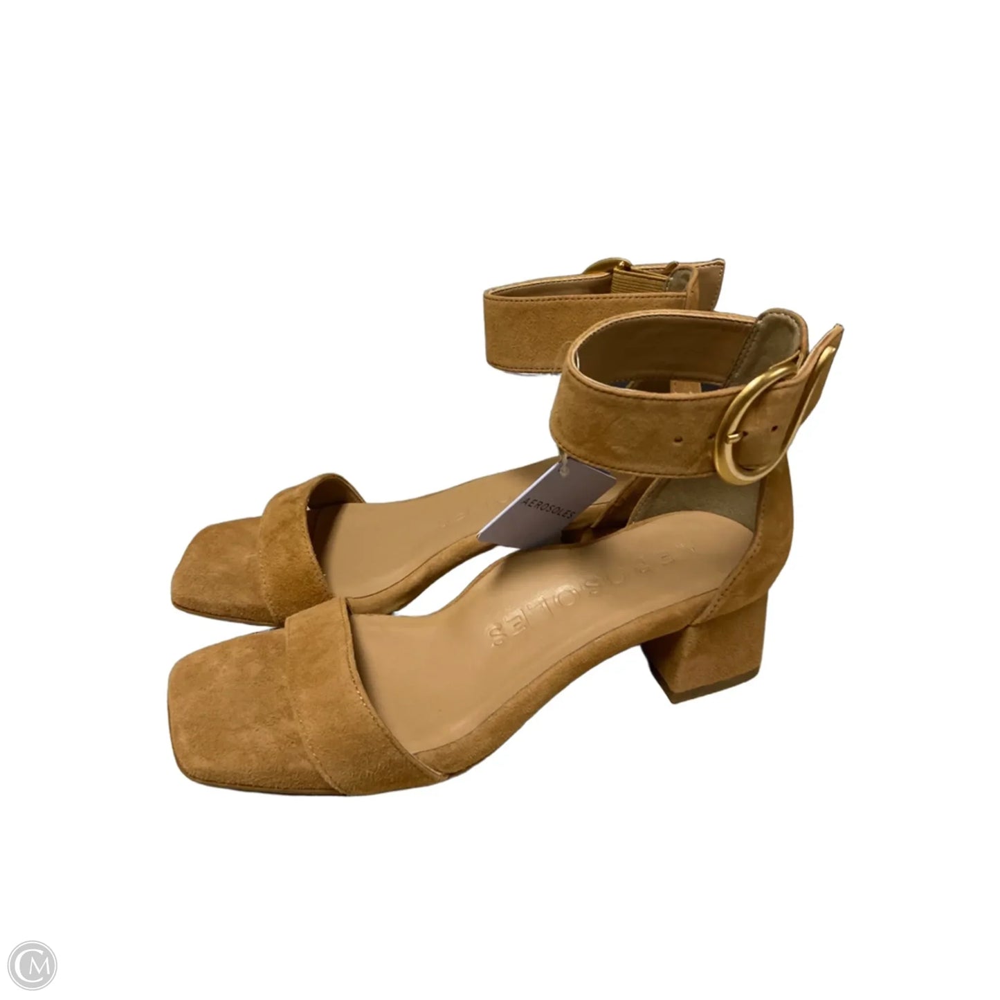 Shoes Heels Block By Aerosoles In Brown, Size: 8