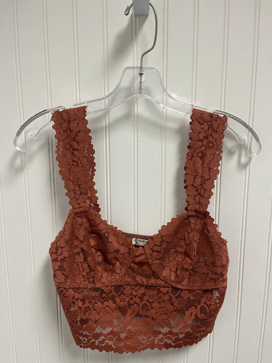 Top Sleeveless By Free People In Copper, Size: M