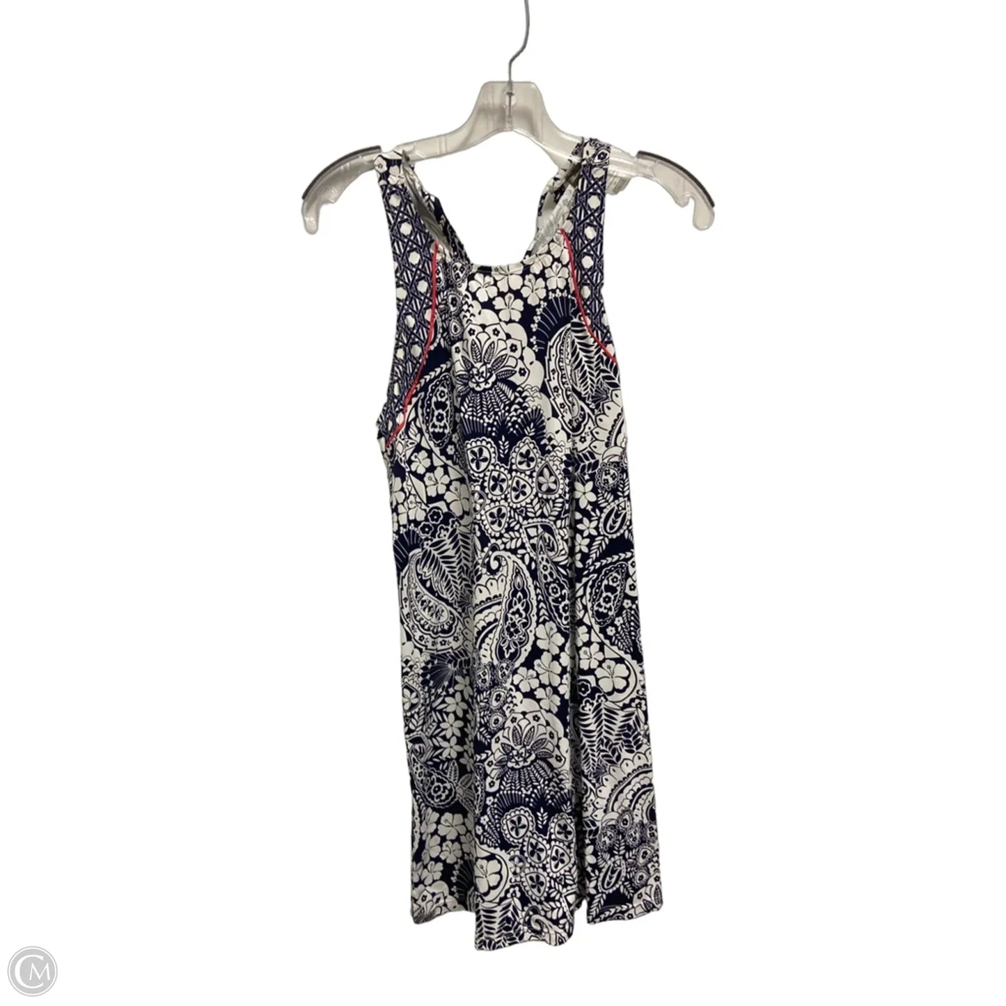 Dress Casual Midi By Tommy Bahama In Blue & White, Size: S