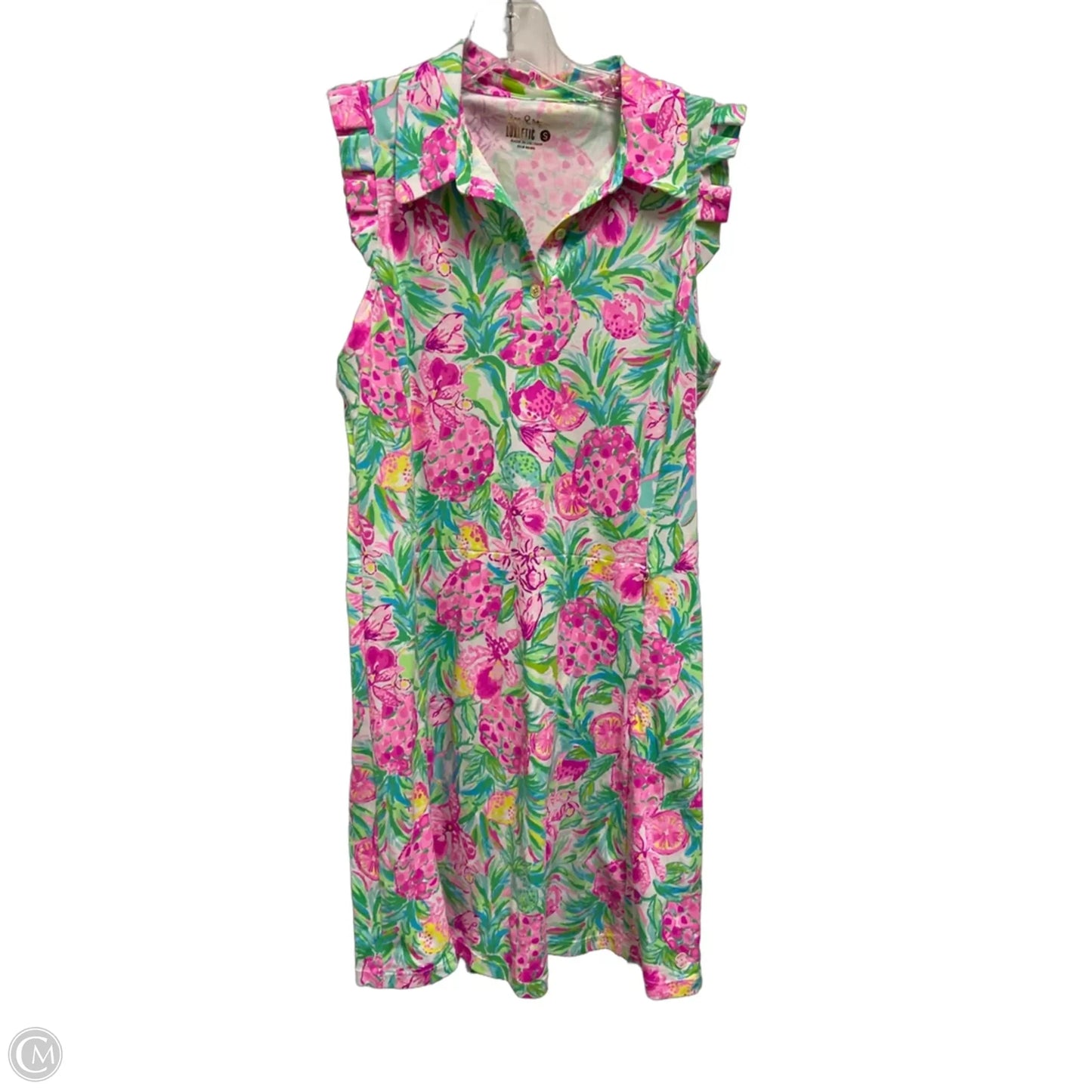 Dress Designer By Lilly Pulitzer In Floral Print, Size: S
