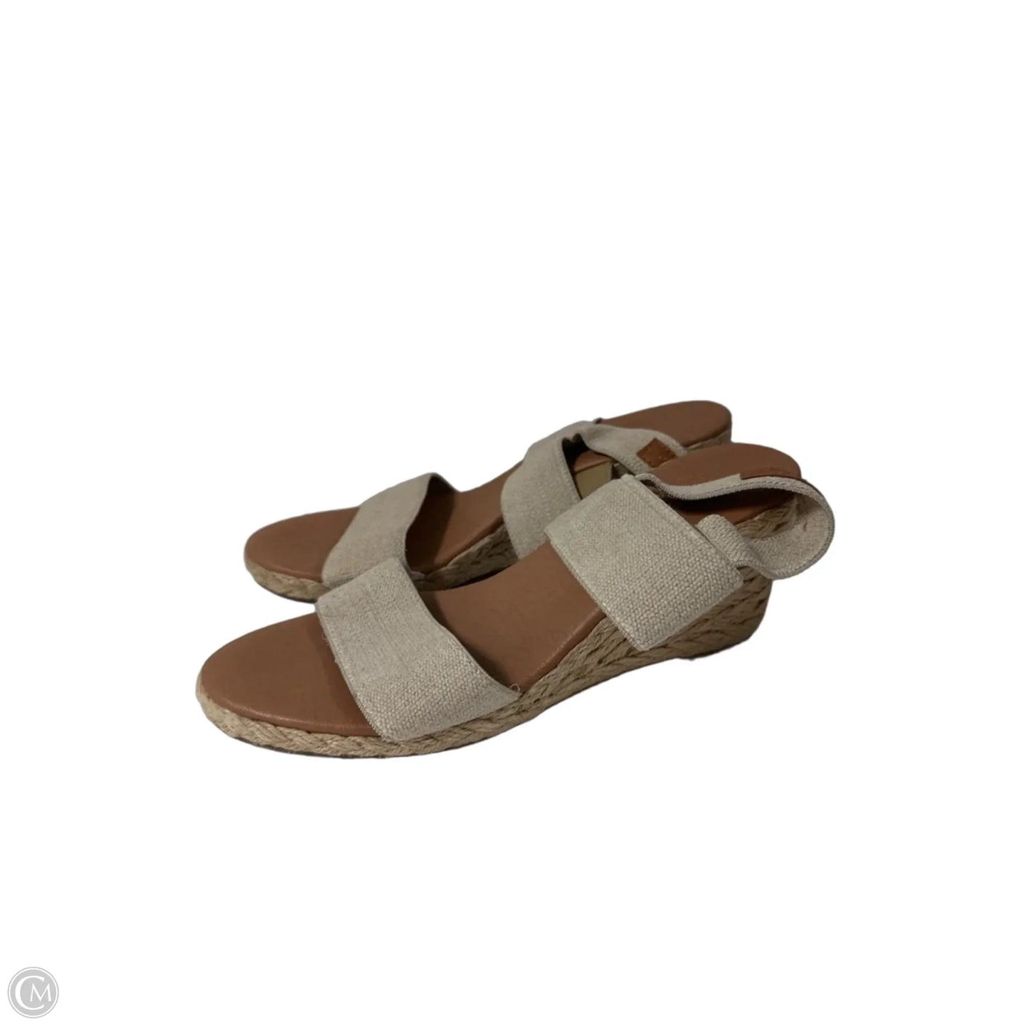 Sandals Heels Block By Tommy Bahama In Beige, Size: 8