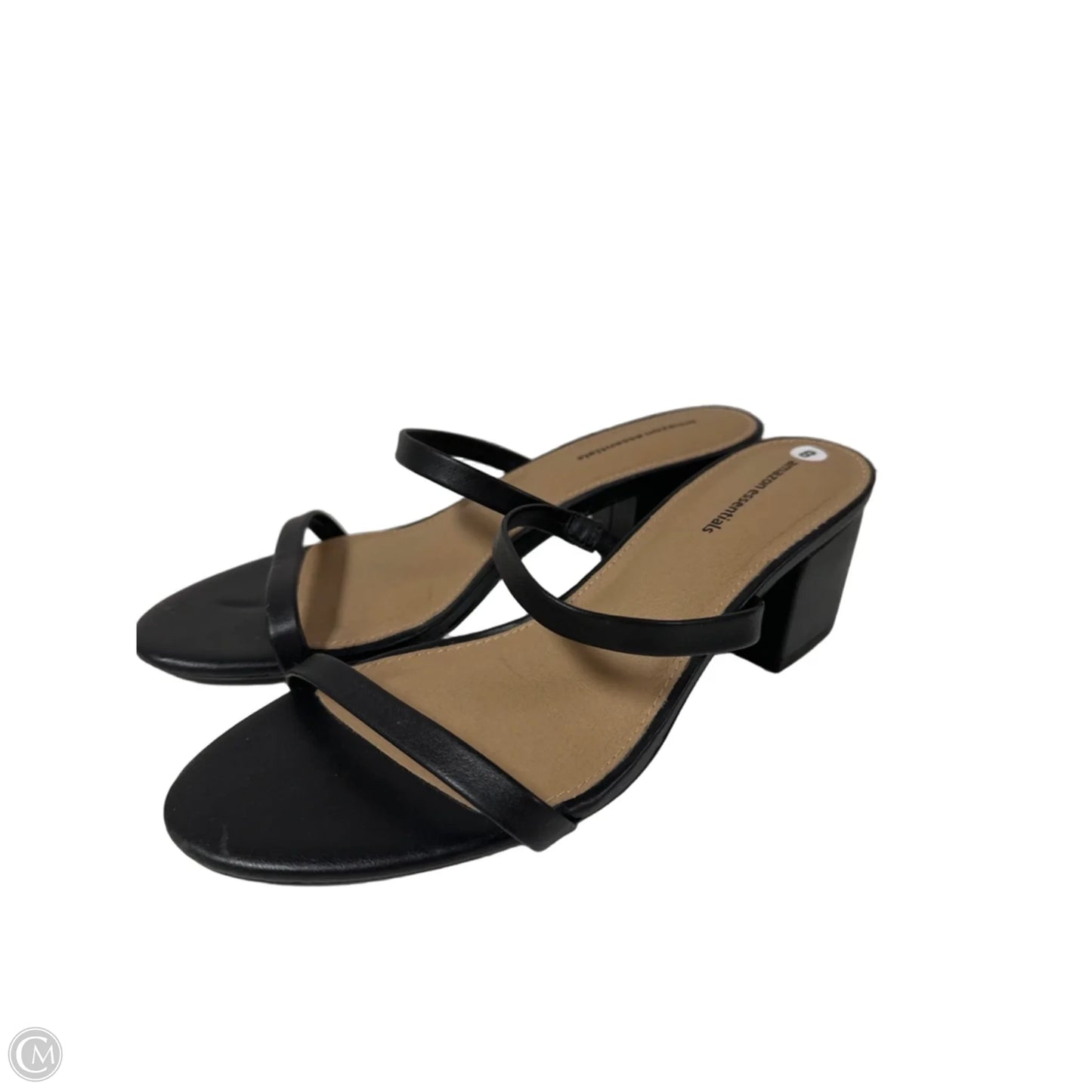 Shoes Heels Block By Amazon Essentials In Black, Size: 8