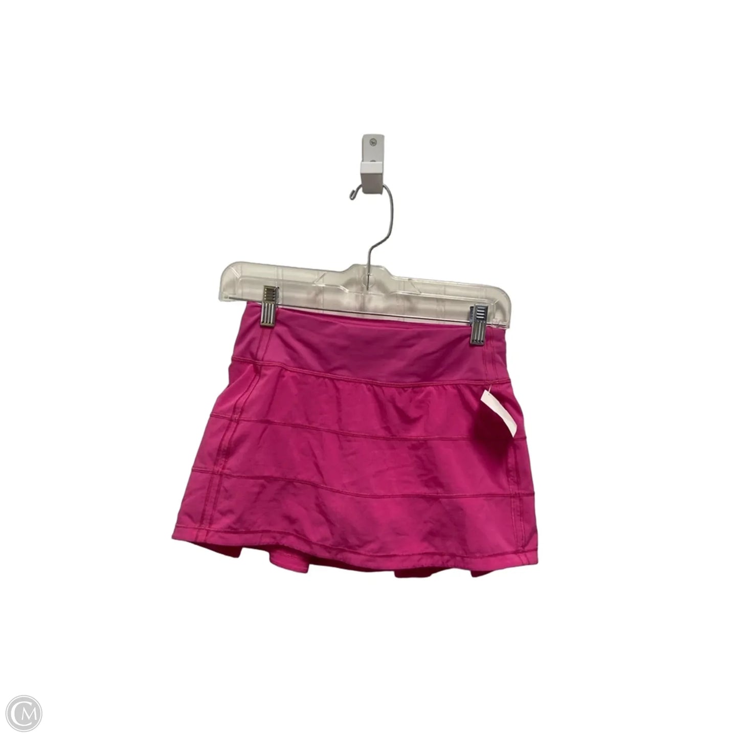 Athletic Skort By Lululemon In Pink, Size: 2